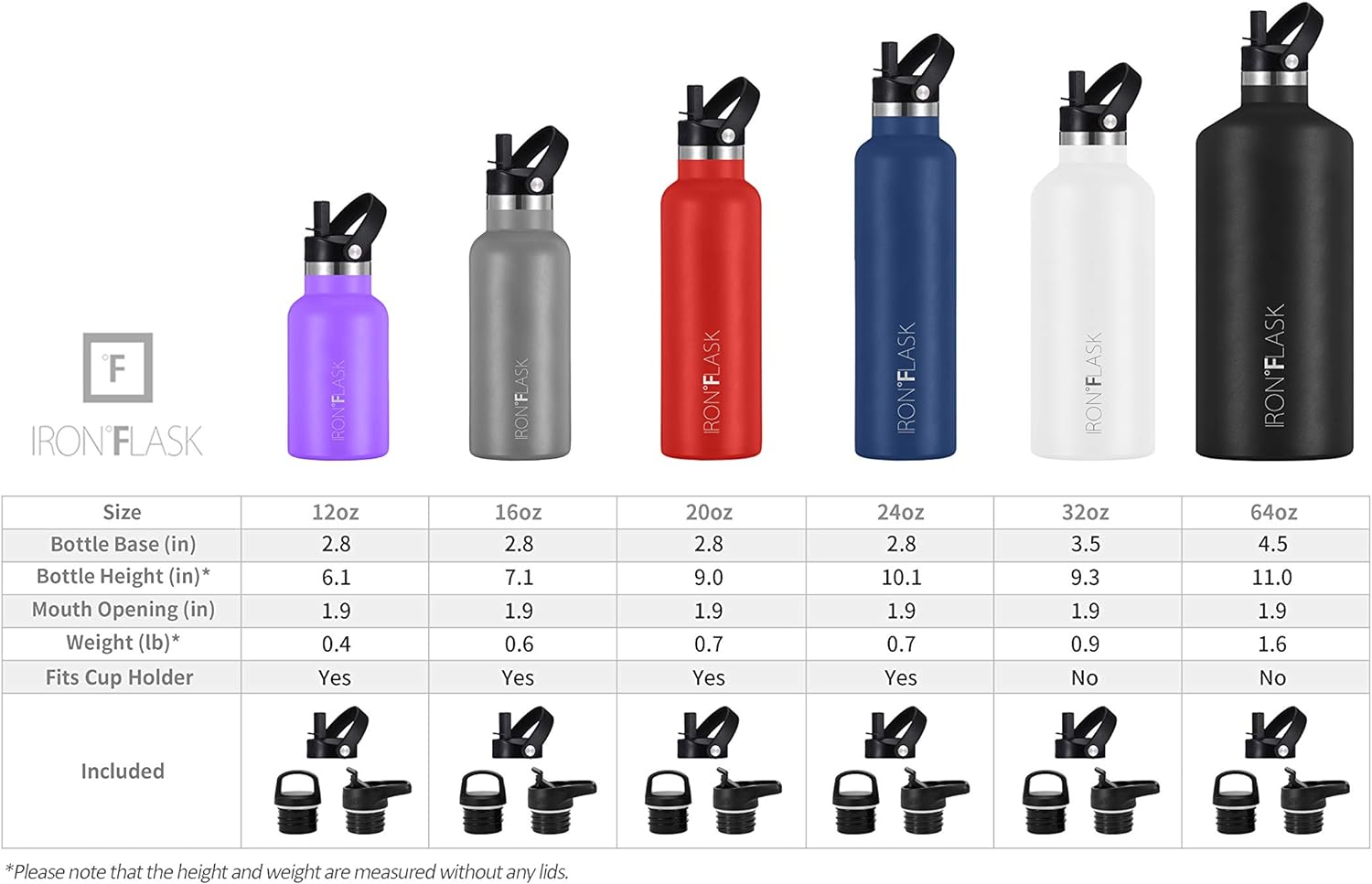 Iron Flask Sports Water Bottle